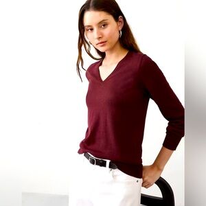 Banana Republic Forever V-Neck Sweater NWT